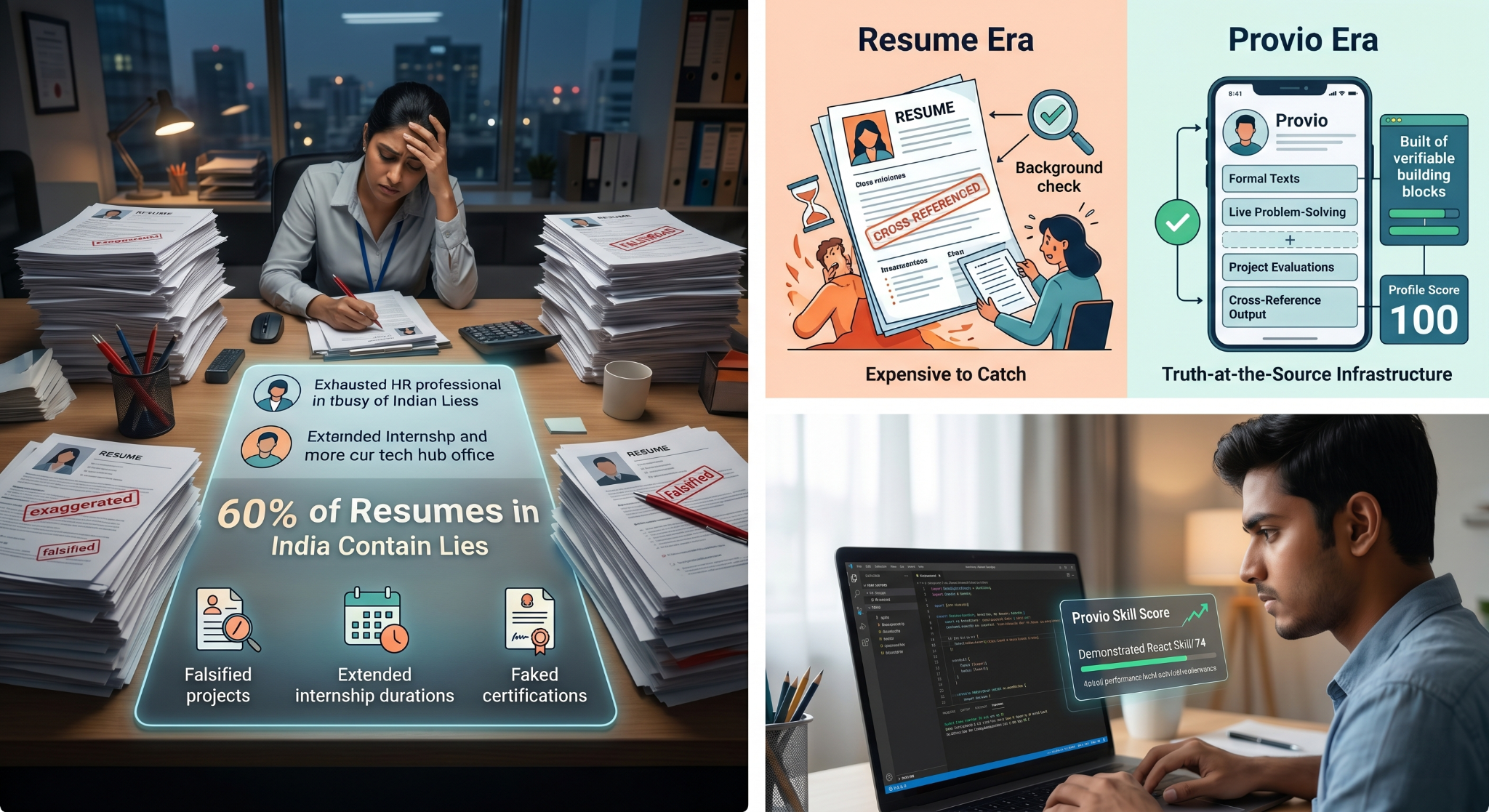 Why 60% of Resumes in India Contain Lies (And How We Are Fixing It)